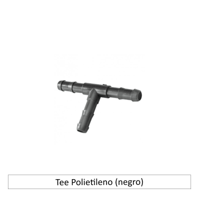 Tee Polietileno (negro)