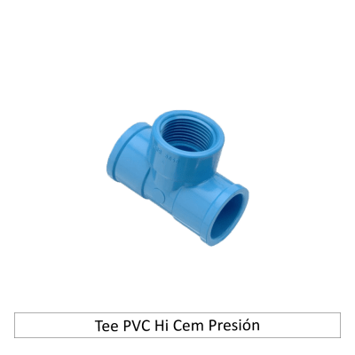 Tee PVC Hi Cem Presión