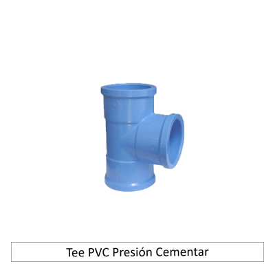Tee PVC presión Cementar