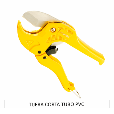 TIJERA CORTA TUBO PVC