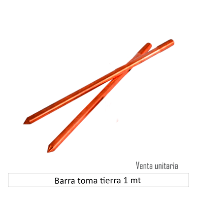 Barra toma tierra