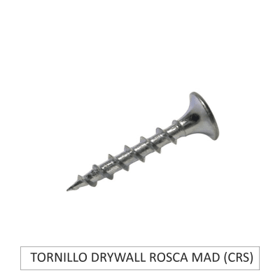 TORNILLO DRYWALL ROSCA MAD (CRS)