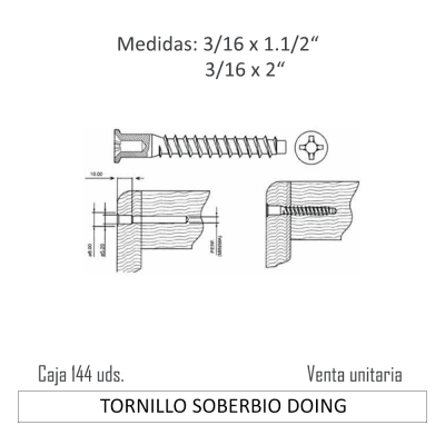 TORNILLO SOBERBIO DOING