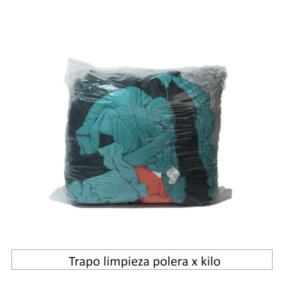 Trapo limpieza polera x kilo