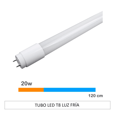 Tubo Led T8 Luz Fría