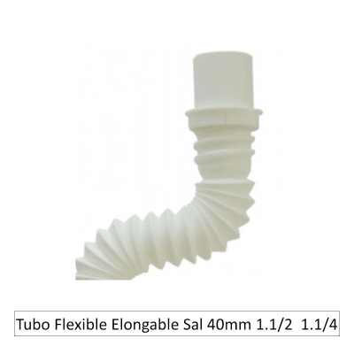 Tubos Flexibles Elongable Sal. 40mm 1.1/2 1.1/4