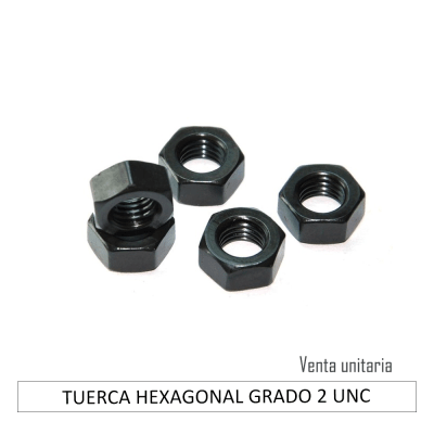 TUERCA HEXAGONAL GRADO 2 UNC