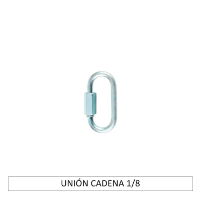 Unión cadena 1/8