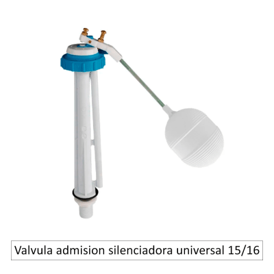 Valvula admision silenciadora universal 15/16