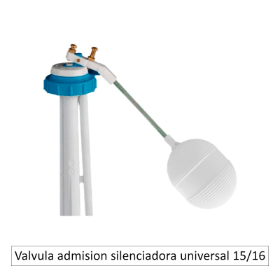 Valvula admision silenciadora universal 15/16