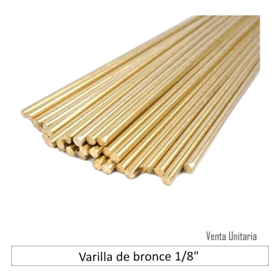 Varilla de bronce 1/8