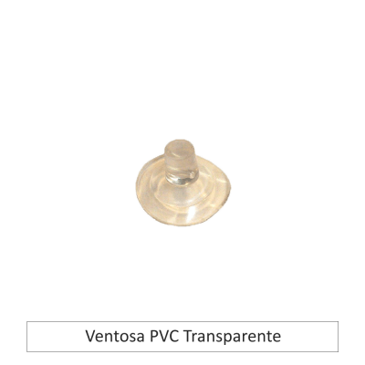 Ventosa PVC Transparente