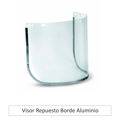 VISOR Repuesto BORDE ALUMINIO