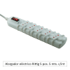 Alargador eléctrico Rittig 5 posiciones 5 mts. con interruptor1