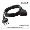 ALARGADOR SIMPLE NEGRO1