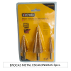 BROCAS METAL ESCALONADAS 3 pcs UYUSTOOLS1