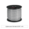 Cable acero forrado 3/16