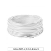 CABLE NYA 2,5 MM BLANCO (cobre forrado) - CABLE ELÉCTRICO1