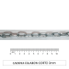 CADENA ESLABON CORTO 3mm1