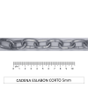 CADENA ESLABON CORTO 5mm1