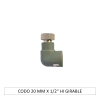 CODO 20 MM X 1/2