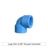 Codo PVC Hi Cem 90° Presión1