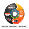 Disco corte Acero Inox 4.1/2