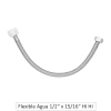 FLEXIBLE 1/2 x 15/16 HI HI 35 cms para Estanque1