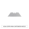 Hoja corta para cartonero MD5221