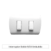 Interruptor Doble 9/15 Embutido1