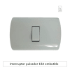 Interruptor pulsador 10A embutido1