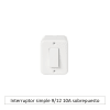 Interruptor simple 9/12 10A sobrepuesto1