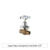 LLAVE PASO CAMPANA CROMODA 1/2