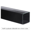 Perfil cuadrado 100 x 100 mm x 4mm x 6mts.1