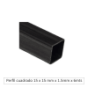 Perfil cuadrado 15 x 15 mm x 1.5mm x 6mts.1