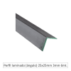 Perfil Laminado (ángulo) 25 x 25 mm x 3mm x 6mts.1