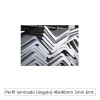 Perfil Laminado (ángulo) 40 x 40 mm x 3mm x 6mts.1