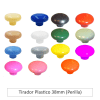 Tirador Plastico 38mm (Perilla) x UD.1