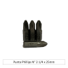 Punta Phillips N° 2 1/4 x 25mm1