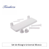 Set de Bisagra Universal Blanca2