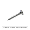 TORNILLO DRYWALL ROSCA MAD (CRS)6