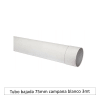 Tubo bajada 75mm campana blanco 3mt1
