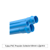 Tubo PVC Presión Celeste 63mm c/goma1