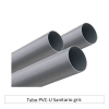 Tubo PVC-U Sanitario gris x 1 mt1
