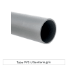 Tubo PVC-U Sanitario gris x 3 mts1