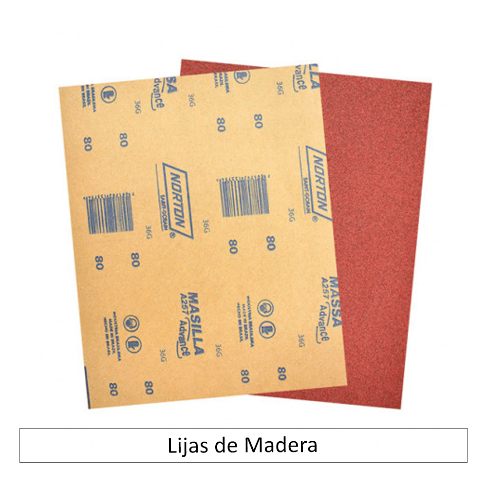 6 PACK 3 UDS LIJA DE BANDAS 4 X 24 GR. 40 MAD