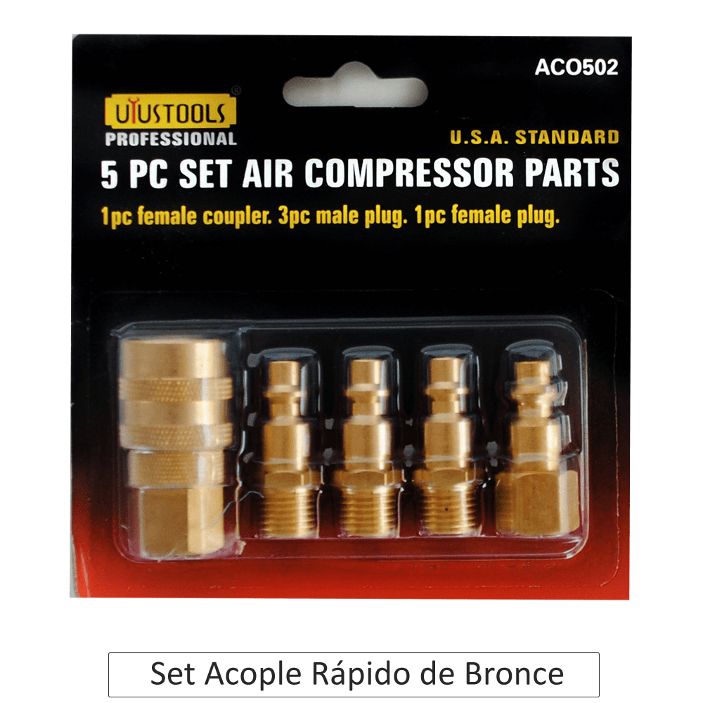 ACOPLES BRONCE SET 5 Piezas Ferreter a San Carlos acoples-bronce-set-5-piezas-ferreter-a-san-carlos