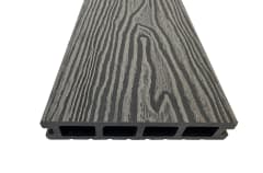 Deck WPC 140x25x2200 mm 3D - Gris Grafito