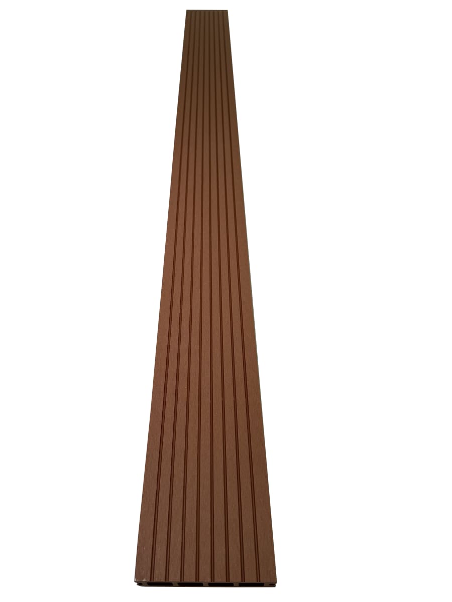 Deck WPC 140x25x2200 mm 3D - Nogal6