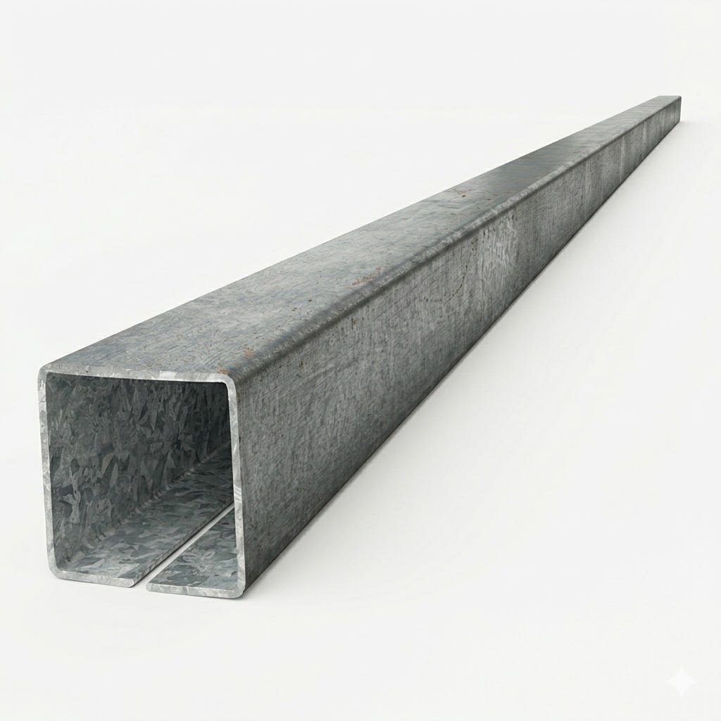 Perfil cuadrado galvanizado 40x40x1,5 mm x 5800 mm1
